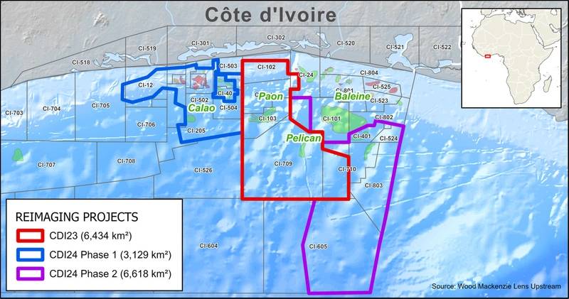 CGG to Support Discoveries Off Africa with Two New 3D Reimaging Projects