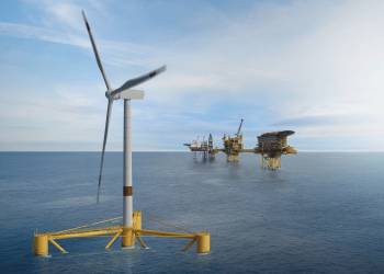 Floating Offshore Wind Pilot Project will Provide Power to Gas Platform