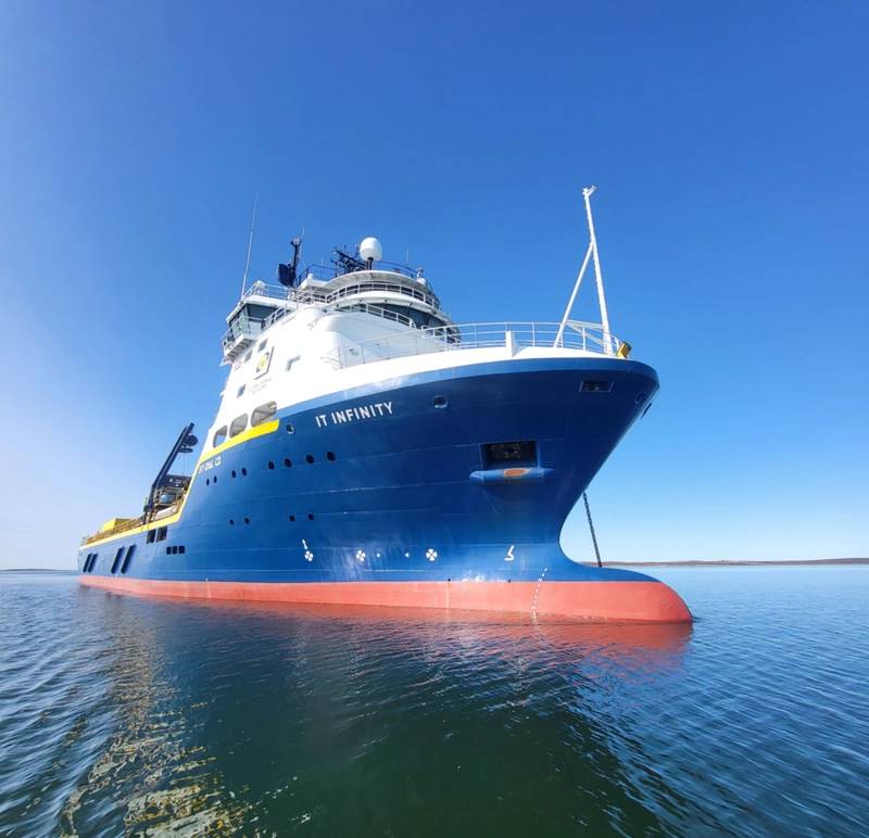 Vard Completes Conversion of IT Infinity PSV to Cable Laying Vessel