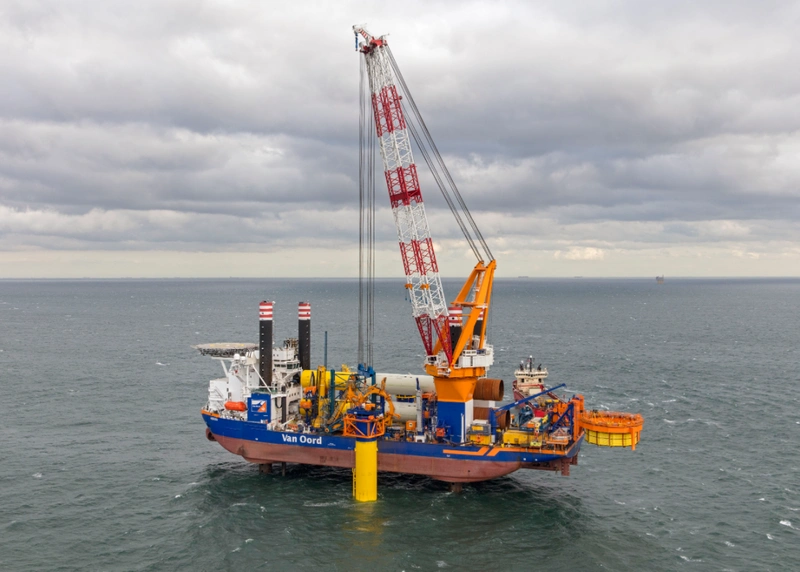 Van Oord to Deliver Monopiles, Cables for RWE's 1.4 GW Sofia