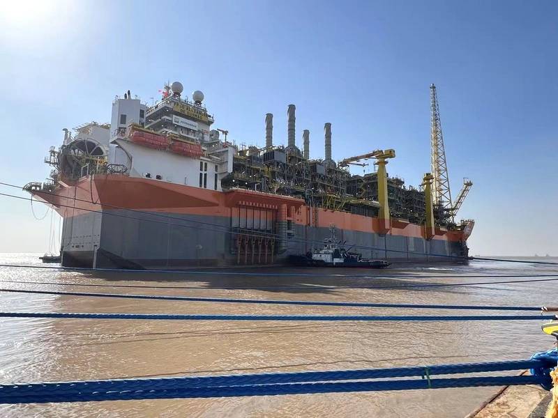 Fifth FPSO for Petrobras’ Mero Field En Route to Brazil (Photos)