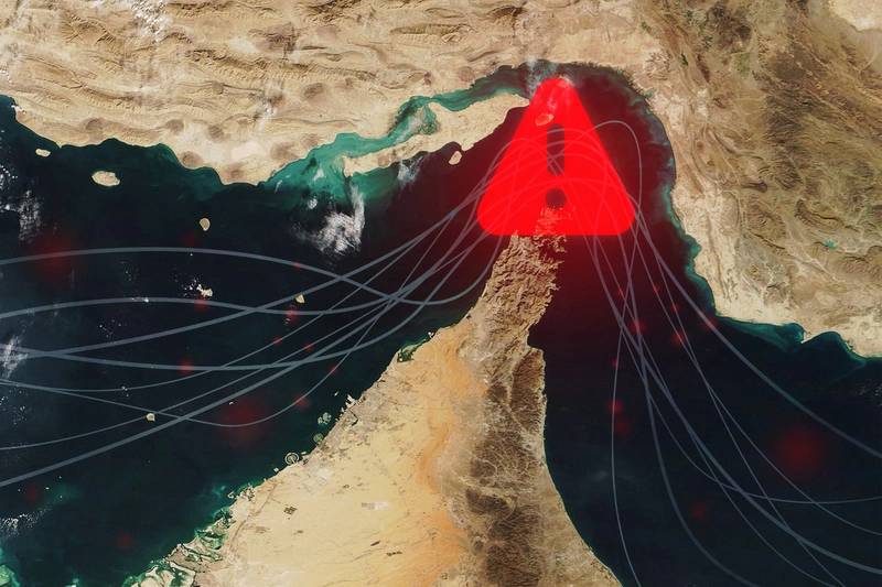 Hormuz Traffic Falls to Five-Week Low as Tensions Escalate