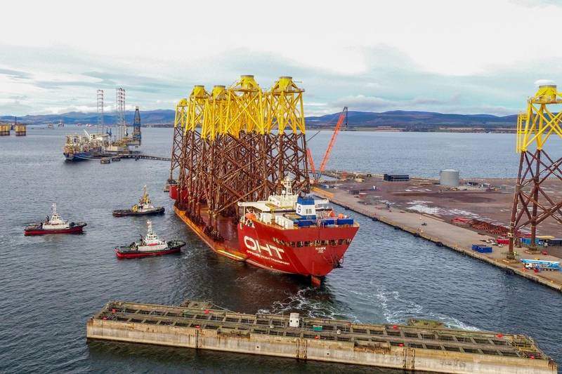 Moray East Offshore Wind Farm Jacket Transport Completed