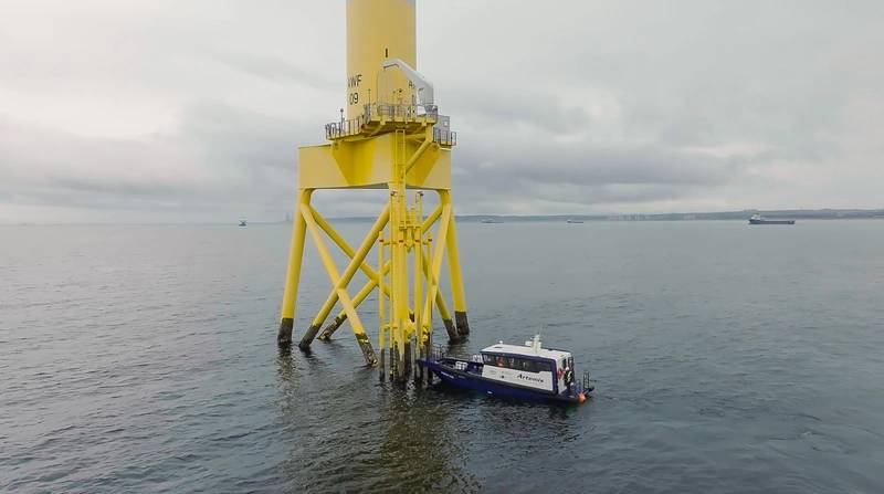 E-CTV Aces Tryouts at Scottish Offshore Wind Farm