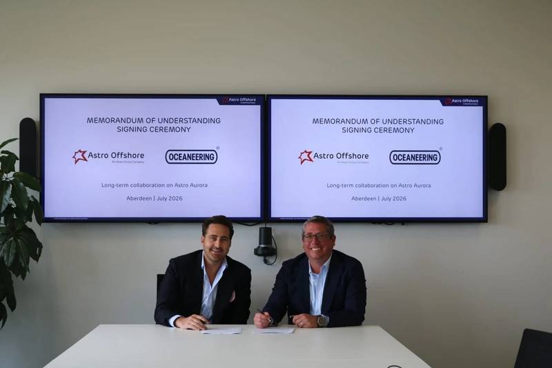 Astro Offshore, Oceaneering to Deliver Integrated Subsea Solutions