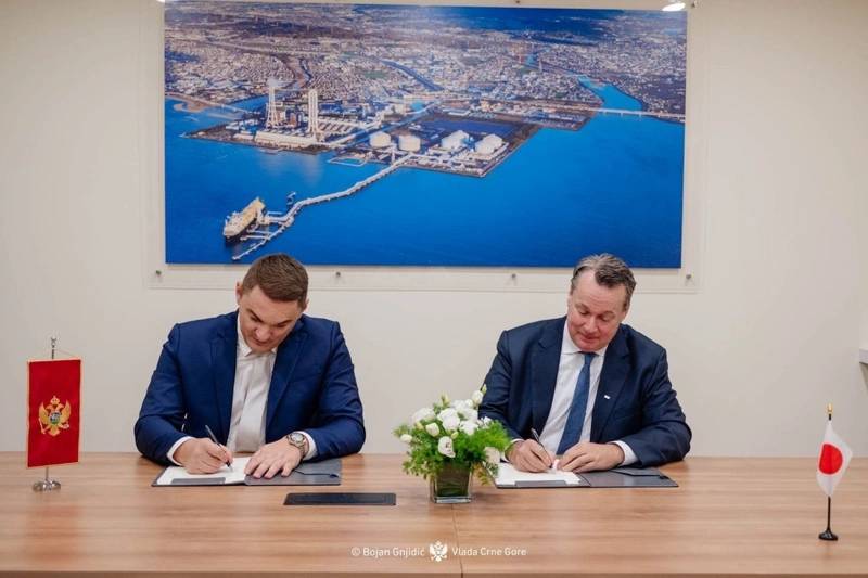 JERA Signs MoU with Montenegro on LNG Terminal, Gas Plant
