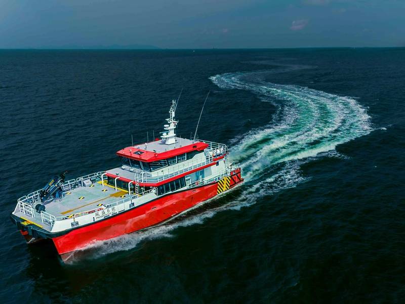 Chartwell Marine, Pacific Radiance Announce Delivery of CTV for Offshore Wind Industry