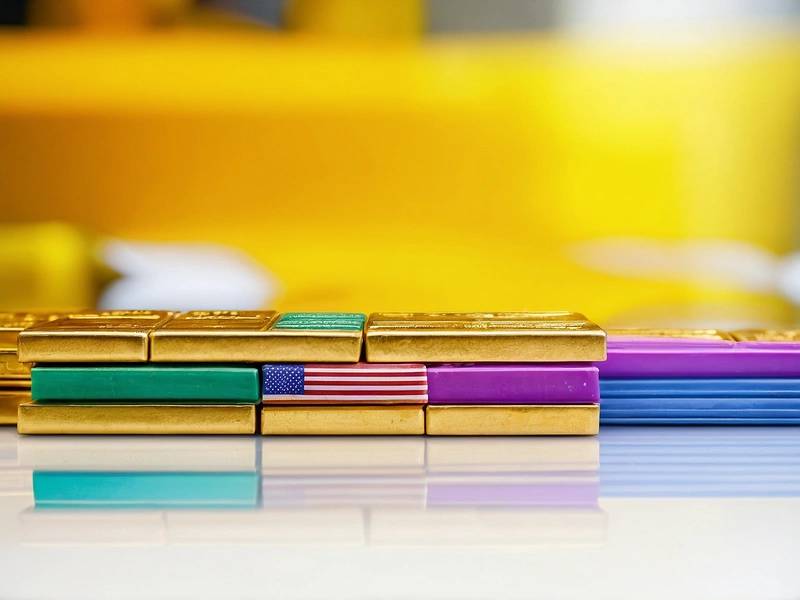 Gold gains as dollar slips on Trump tariff uncertainty