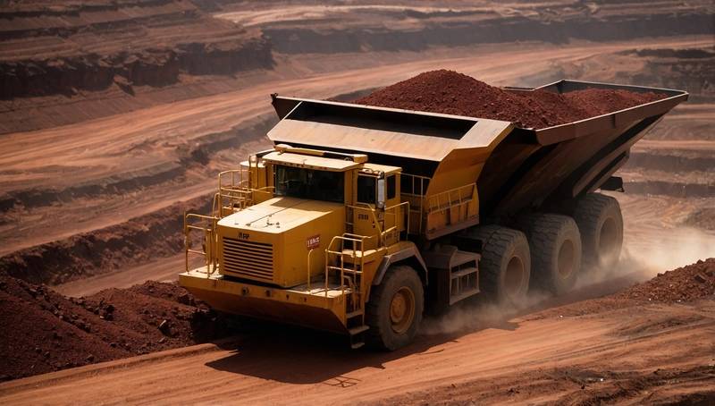 Iron ore falls as Trump's tariff threats spur risk-off sentiment