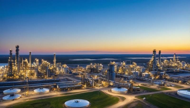 Suncor's fourth quarter profit is up on higher oil production and fuel sales volumes