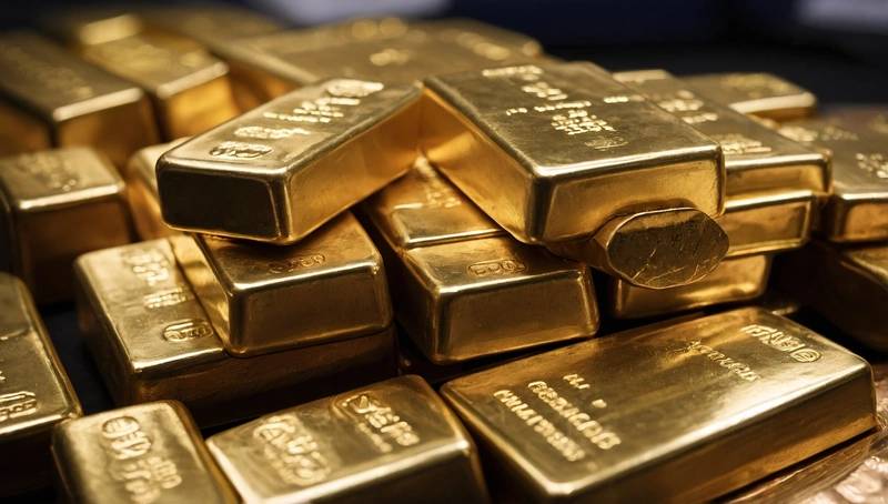 After Trump's latest tariffs, stocks drop and gold hits a record.