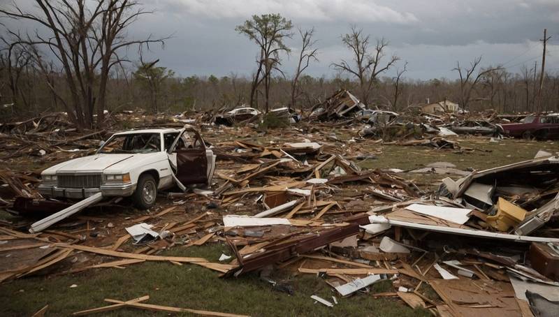 CNN reports that 33 people were killed by tornadoes in the US South amid an increase in risk.