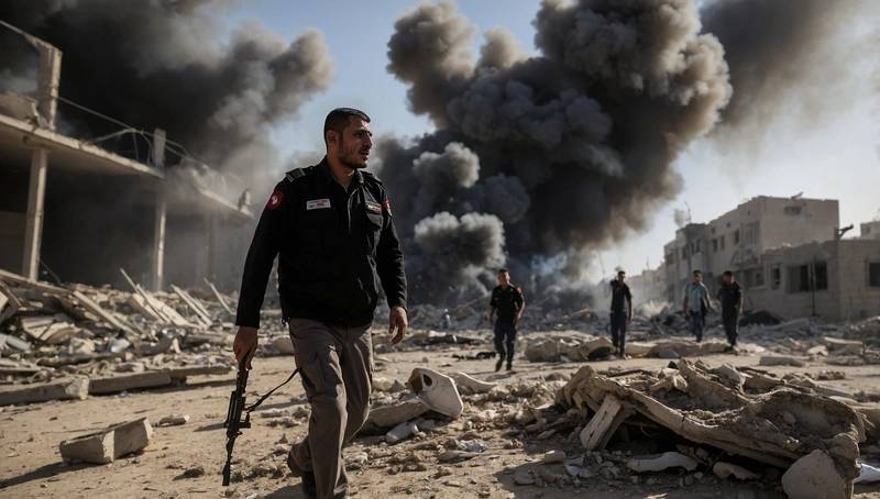 Palestinian medics report that Israeli strikes killed 14 people in Gaza the previous day.
