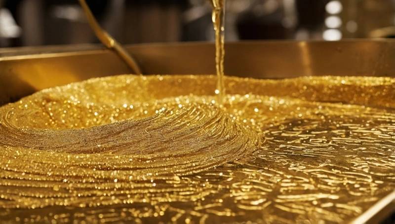Gold falls from record high; Fed decision is in focus