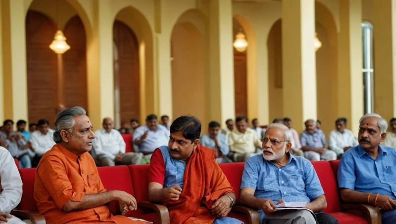 Indian benchmarks are little changed following a six-session rally