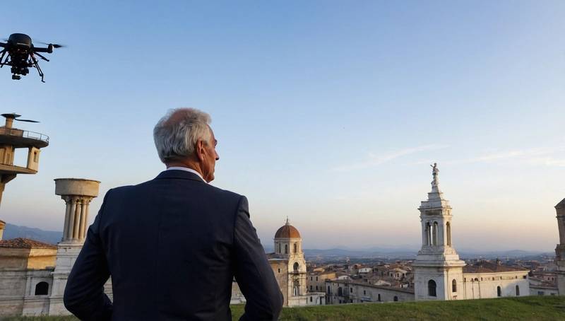 Italy investigates drone flights over EU facilities, suspected spying