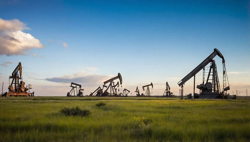 Oil prices increase on weak dollar but worries about tariffs impact gains