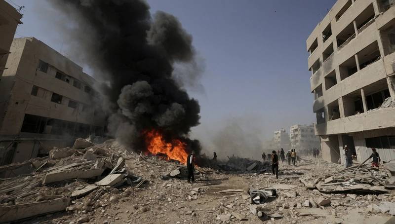 Palestinian Health Authorities say that Israel's strikes on Gaza have killed at least 200 people.
