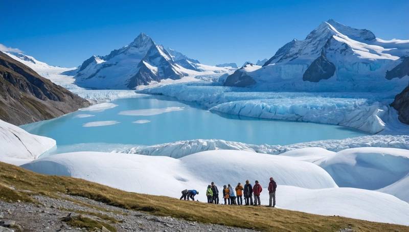 Scientists in Switzerland hope to preserve the largest glacier of the Alps, even as ice melt accelerates.
