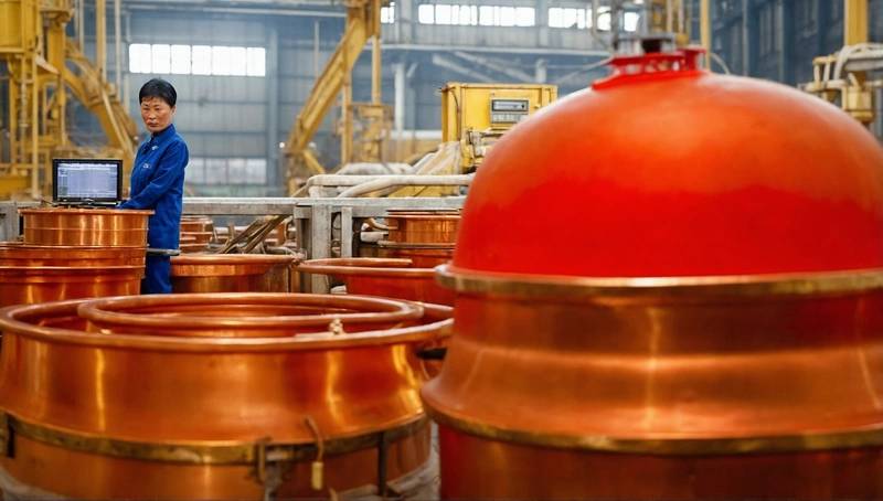 Shanghai copper gains on China stimulus hopes