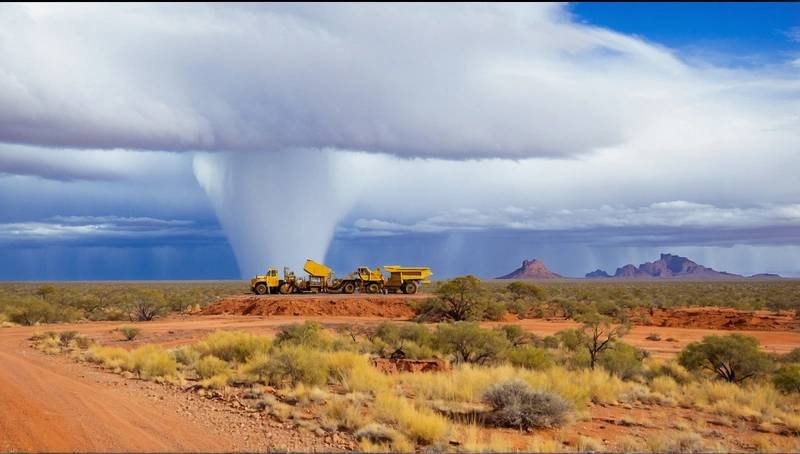 Shares of Australia's Paladin Energy fall after heavy rains stop uranium mine in Namibia