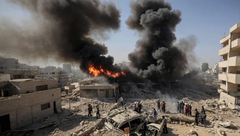 Six Palestinians killed by Israeli strikes, say Palestinian medics as the conflict resumes