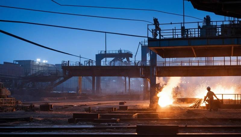 S&P Global reports that Indian steel prices could fall due to the U.S. Tariffs changing the alloy trade.