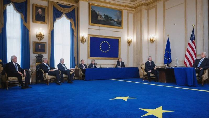 Washington warned the EU that it would be imposing more tariffs on any future talks.