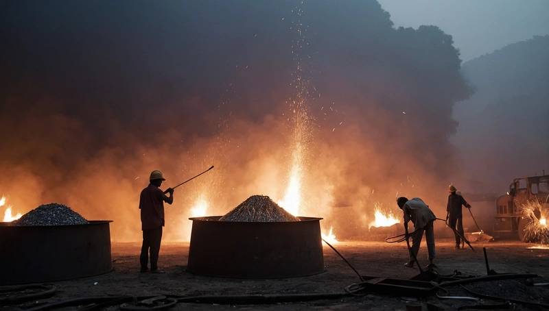 After Chinese import restrictions, India's small-scale steel mills have halted job cuts