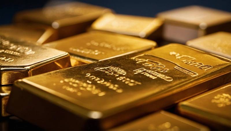 Gold continues to fall on a firm dollar, and Fed rate-cut betting eases