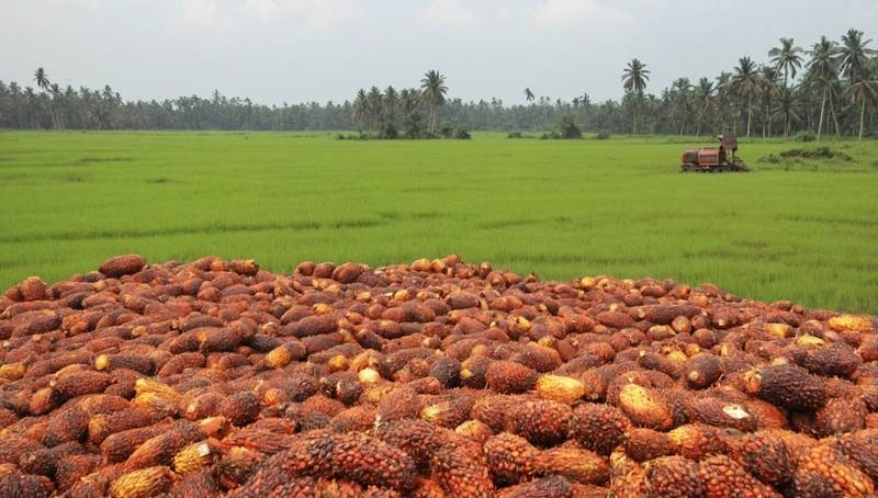 India's palm oil imports in November are up as prices fall.