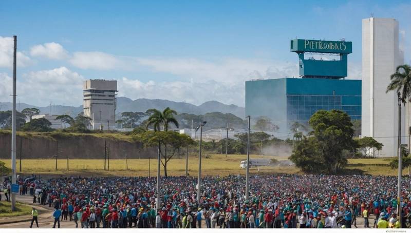 Petrobras' proposal to end the strike is rejected by a large Brazilian union