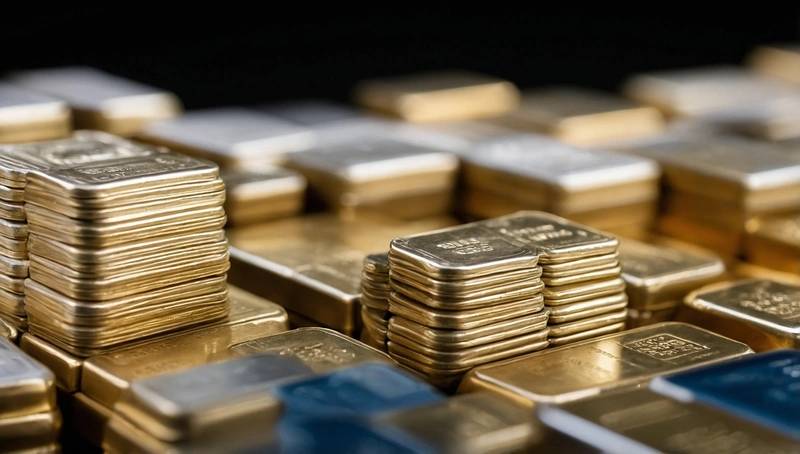 Silver nears record high as gold falls on dollar firmness ahead of US inflation data