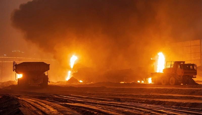 China's hot metal production falls as iron ore declines