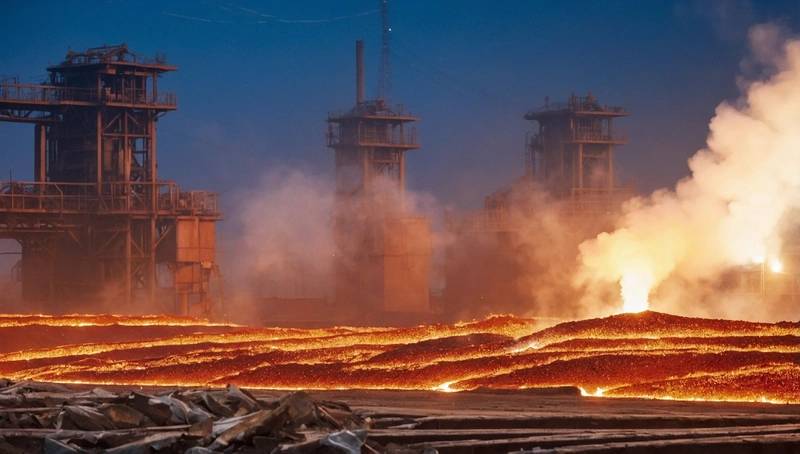 China's hot metal production falls as iron ore declines