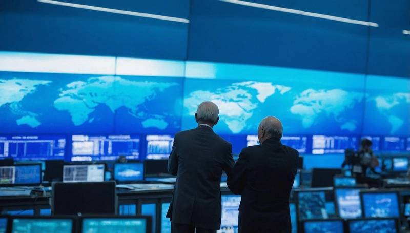 The world shares are nearing record highs due to simmering geopolitics