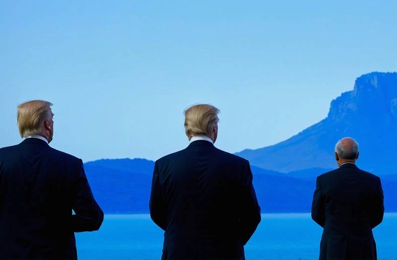 After Trump's speech on Iran, stocks fall and the dollar increases