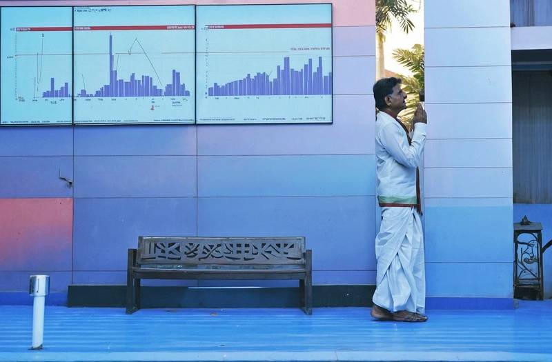 Indian shares are likely to open with a muted opening as US rate hikes offset oil relief