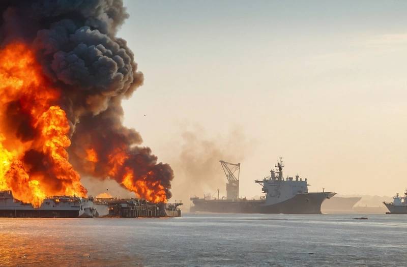 As the Gulf conflict flares again, oil prices surge, stocks fall and bond yields increase.
