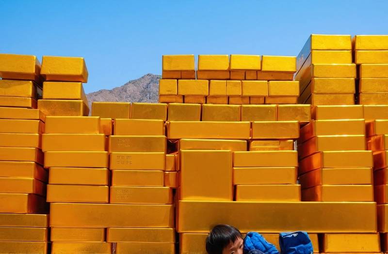 China's gold reserves have risen the most since 2023, despite a decline in bullion.