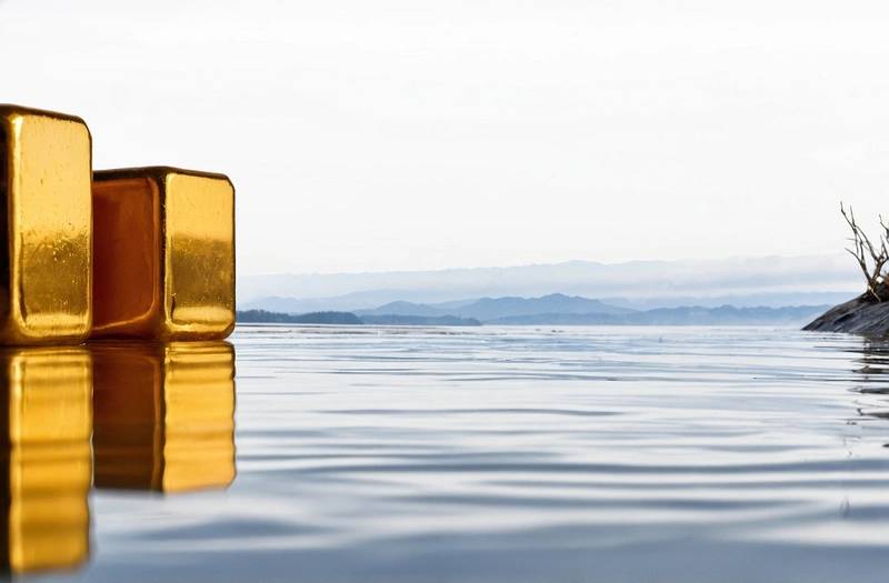 Gold drops from two-week high as oil prices advance; Fed meeting is in focus