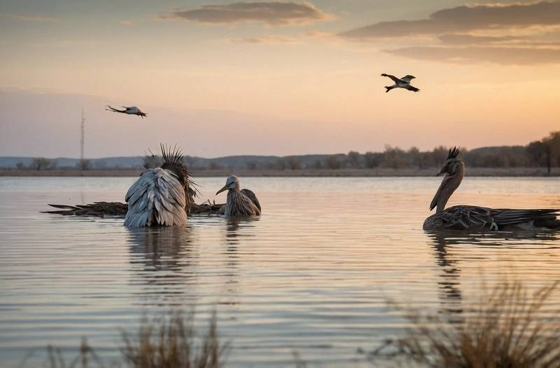 Hungary uses water to protect UNESCO bird sanctuary amid drought