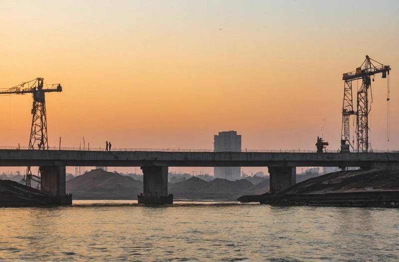 India's infrastructure production rises by 5% in June, according to a new series