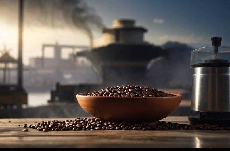 The price of coffee in the world has fallen as the market remains volatile