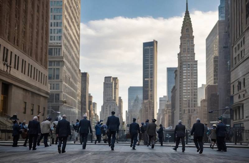 Wall Street gains as Middle East concerns are offset by tech-related hopes