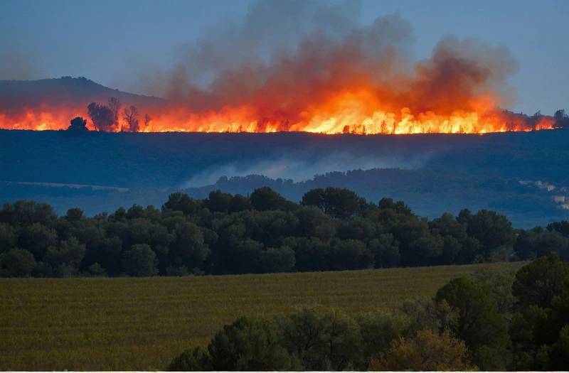 Wildfires in Southern France Force 10,000 People to Leave Their Homes