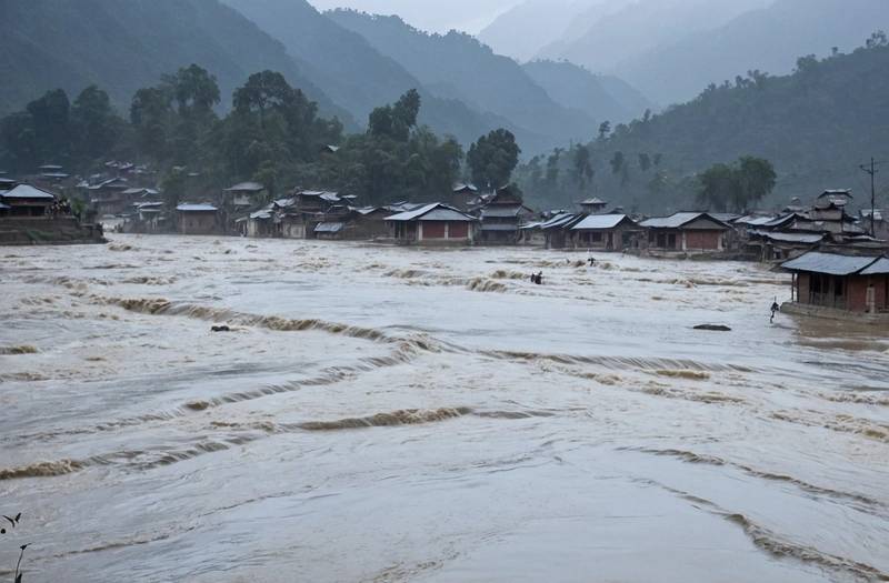 Nepal, hit by devastating floods and renewed calls for Chinese data on early warnings