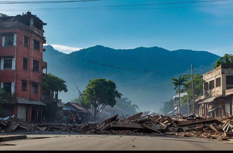 After Indonesia earthquake kills 51 and cuts roads, Thousands of people evacuate