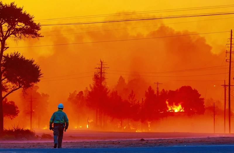 California utility stocks fall as amended wildfire law preserves insurer claims