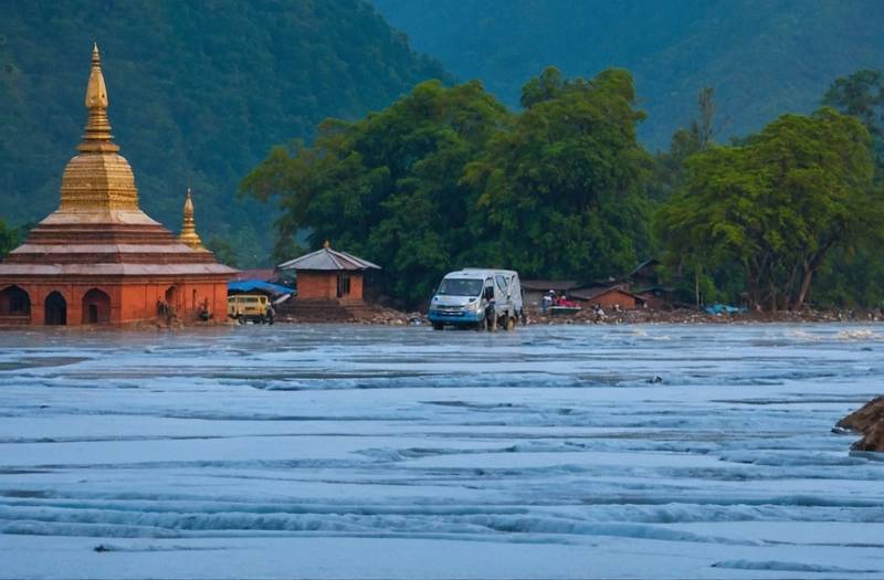Experts say that the deadly Nepal flash flooding may have been caused by a glacier collapse